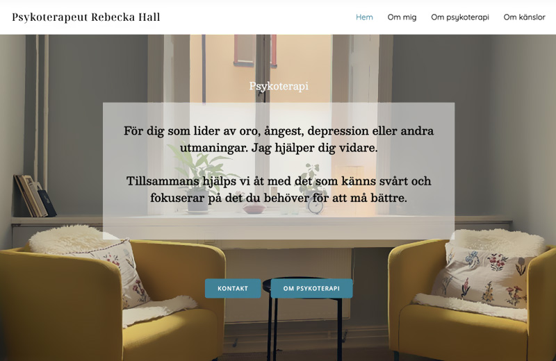 Kjelland Transport hemsida-webbdesign Swedish webmaker